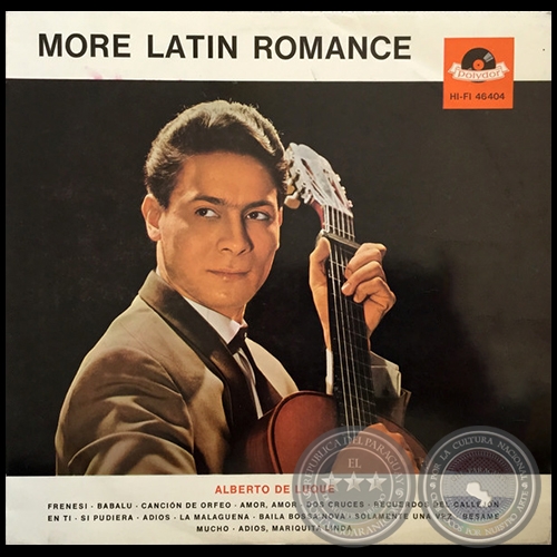 MAS ROMANCE LATINO - ALBERTO DE LUQUE - Año 1963